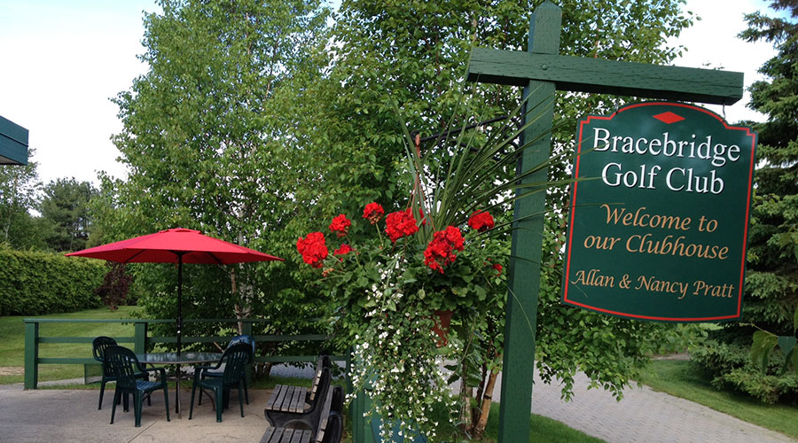 Bracebridge Golf Course Patio
