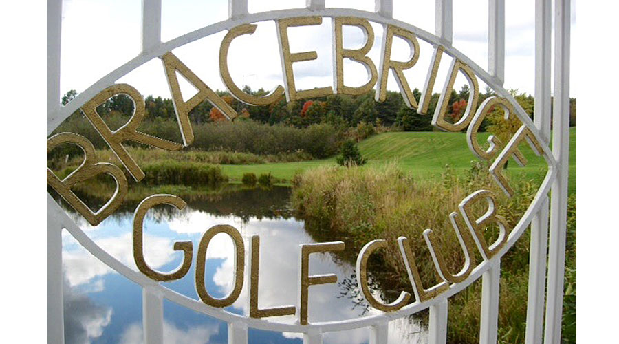 Bracebridge Golf Club Sign